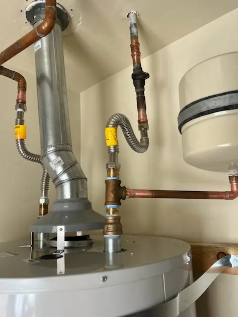 Water heater installation and plumbing repair in Sharon Heights